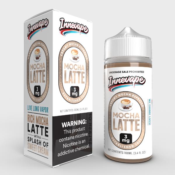 Innevape TFN 100mL Vape Juice Best Flavor Mocha Latte