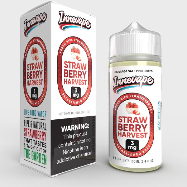 Innevape TFN 100mL Vape Juice Best Flavor Strawberry Harvest