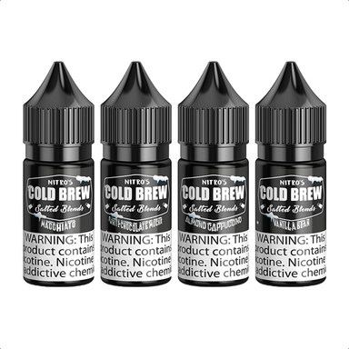 Nitros Cold Brew Salt 30mL Vape Juice Best Flavors