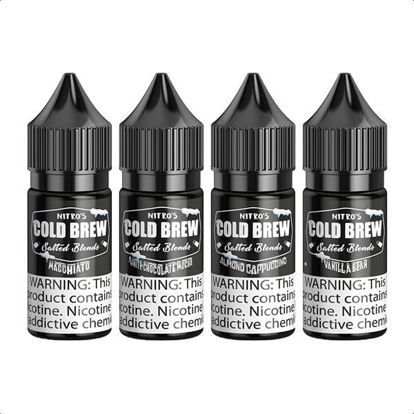 Nitros Cold Brew Salt 30mL Vape Juice Best Flavors