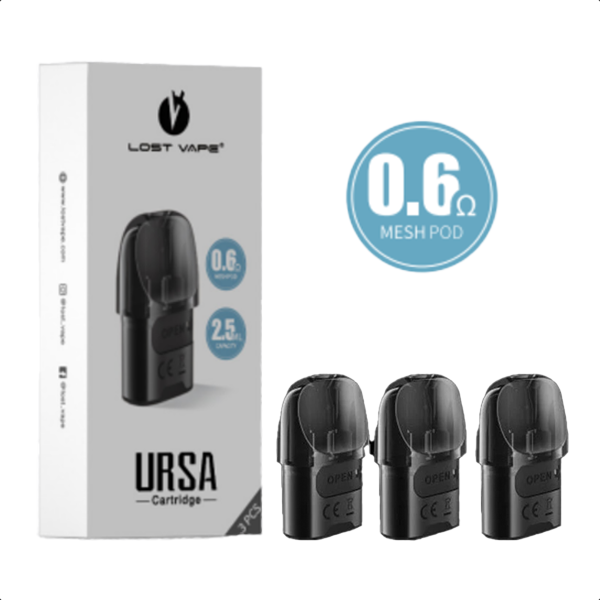 Lost Vape Ursa Pro Replacement Pod 2.5mL Best