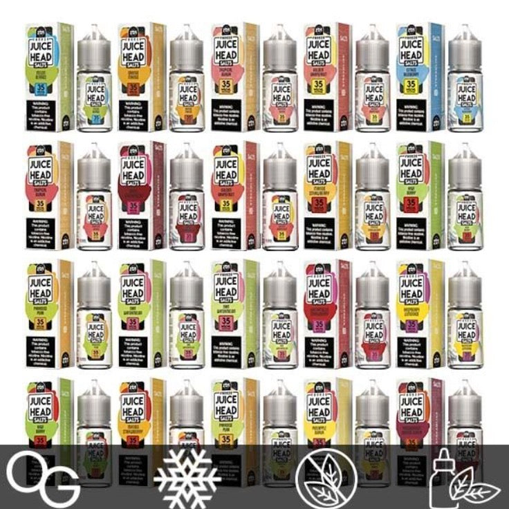 Juice Head 30mL Salts Vape Juice Best Flavors