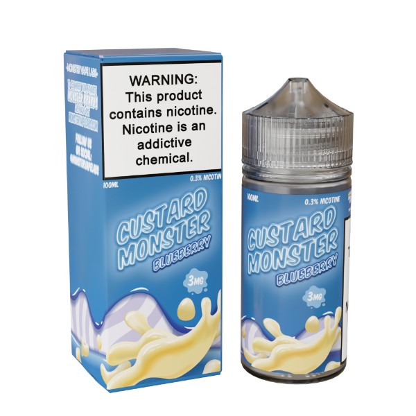 Custard Monster TFN 100ML Vape Juice Best Flavors Blueberry