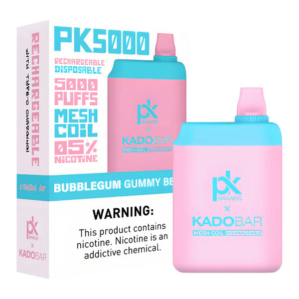 Best Deal Pod King x Kado Bar PK5000 Disposable Vape 13mL Bubblegum Gummy Bear