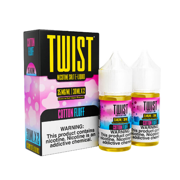 Best Deal Lemon Twist Salt Vape Juice 60ML - Cotton Fluff