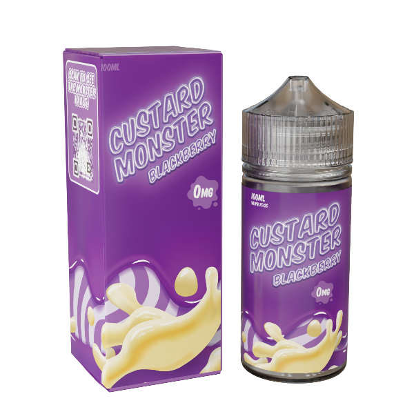 Best Deal Custard Monster Vape Juice 100mL Blackberry