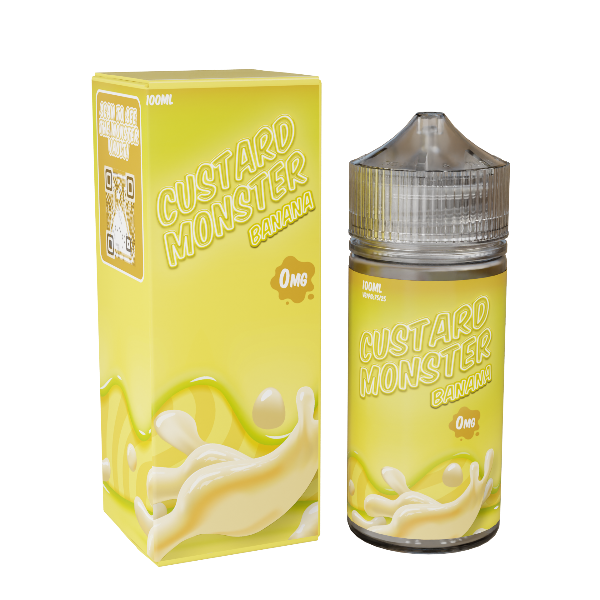 Best Deal Custard Monster Vape Juice 100mL Banana