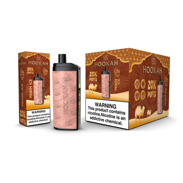 Best Deal FUME Hookah 20,000 Puff Disposable Vape 19mL - Peach Ice