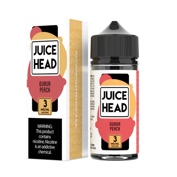 Juice Head 100mL Vape Juice Guava Peach