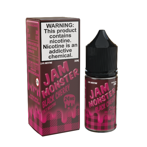 Best Deal Jam Monster Salts 30ML Vape Juice Black Cherry