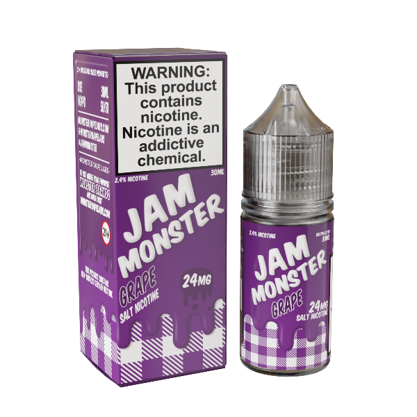 Best Deal Jam Monster Salts 30ML Vape Juice Grape