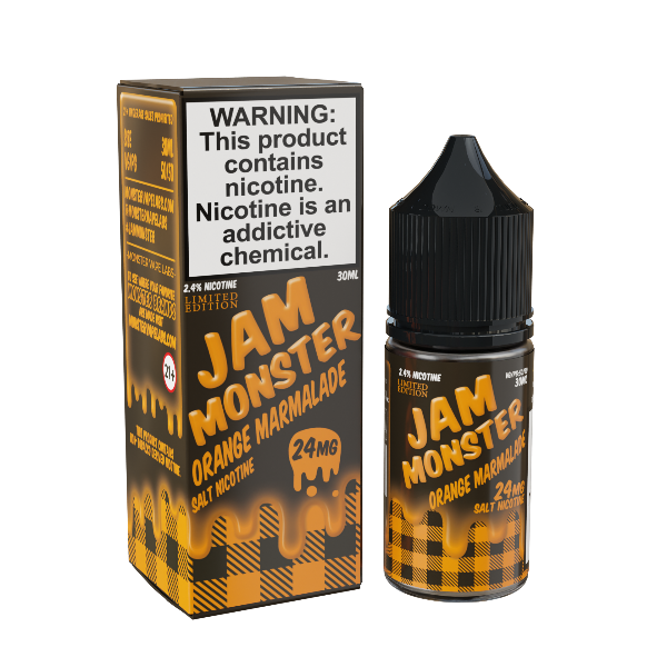 Best Deal Jam Monster Salts 30ML Vape Juice Orange Marmalade