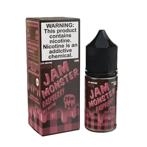 Best Deal Jam Monster Salts 30ML Vape Juice Raspberry