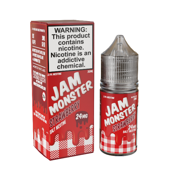 Best Deal Jam Monster Salts 30ML Vape Juice Strawberry