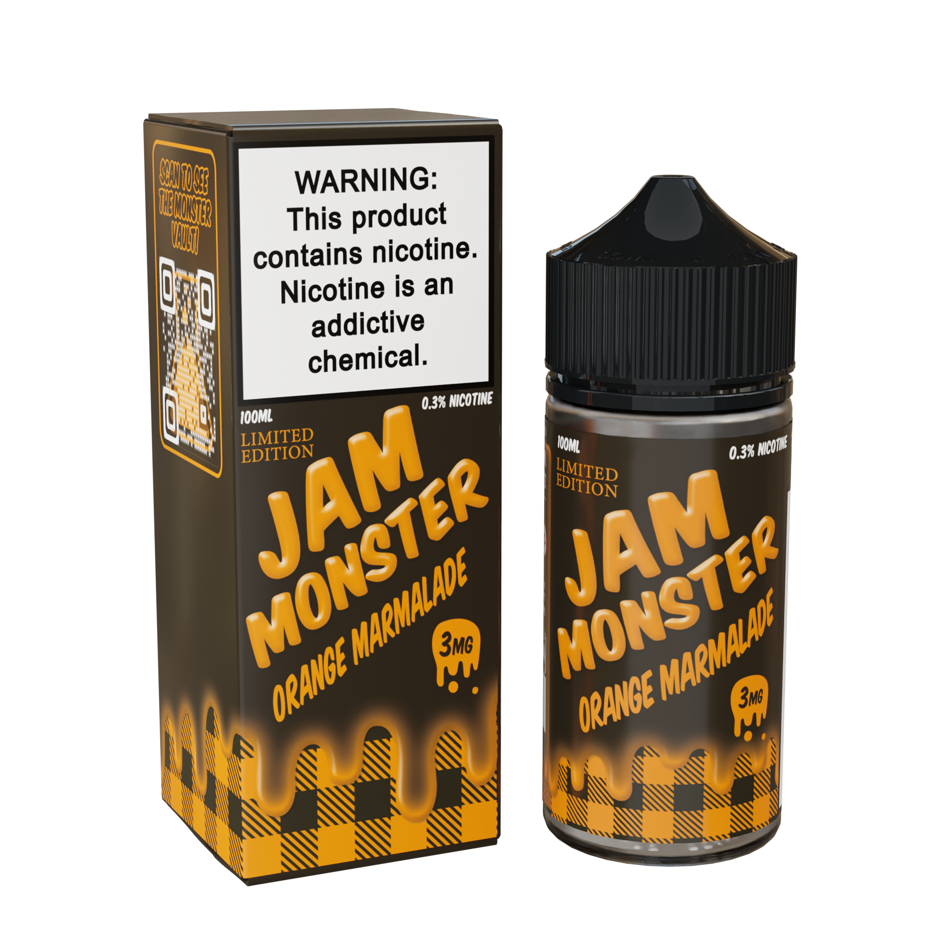 Best Deal Jam Monster 100mL Vape Juice - Orange Marmaladee