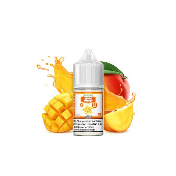 Pod Juice Salt TFN 30mL Vape Juice Best Flavors Jewel Mango