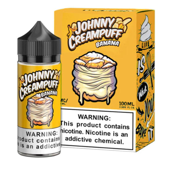 Johnny Creampuff 100ml Banana vapes