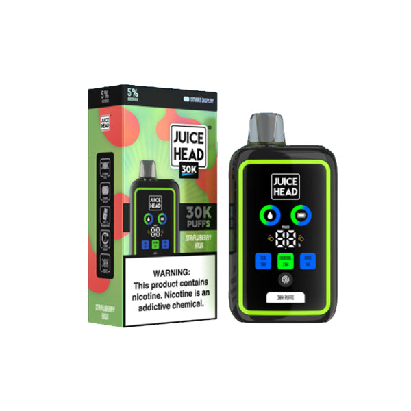 Juice Head 30000 Puffs Disposable Vape Best Flavor Strawberry Kiwi