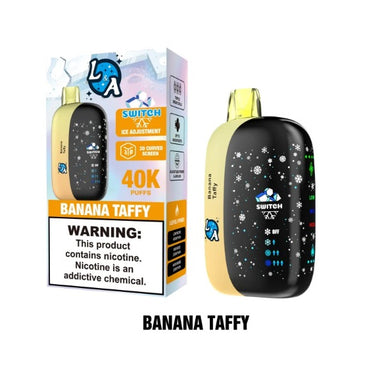 Best Deal L&A Switch 40,000 Puffs Disposable - Banana Taffy