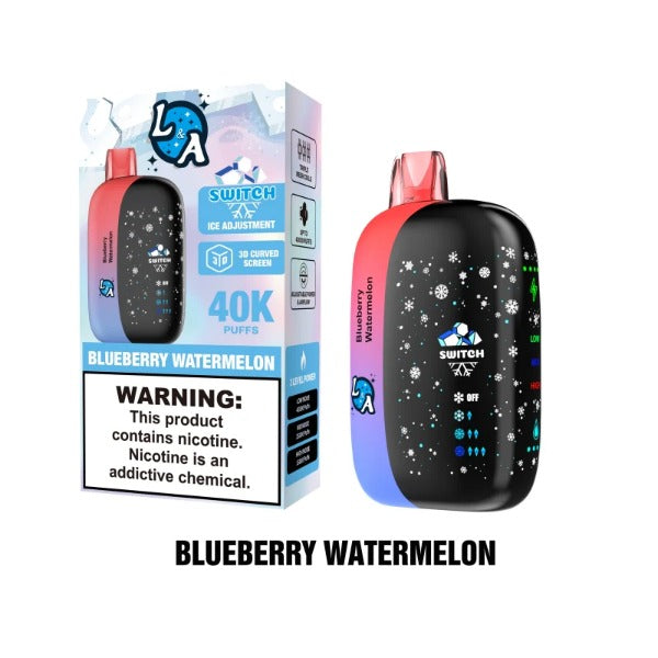 Best Deal L&A Switch 40,000 Puffs Disposable - Blueberry Watermelon