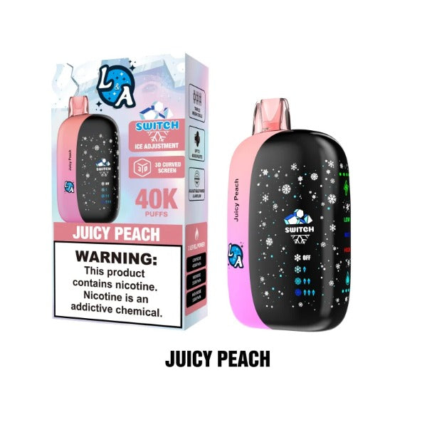 Best Deal L&A Switch 40,000 Puffs Disposable - Juicy Peach