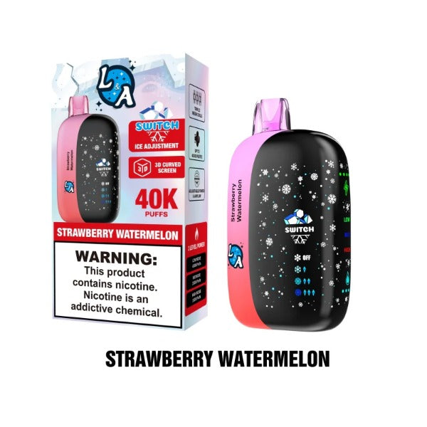 Best Deal L&A Switch 40,000 Puffs Disposable - Strawberry Watermelon