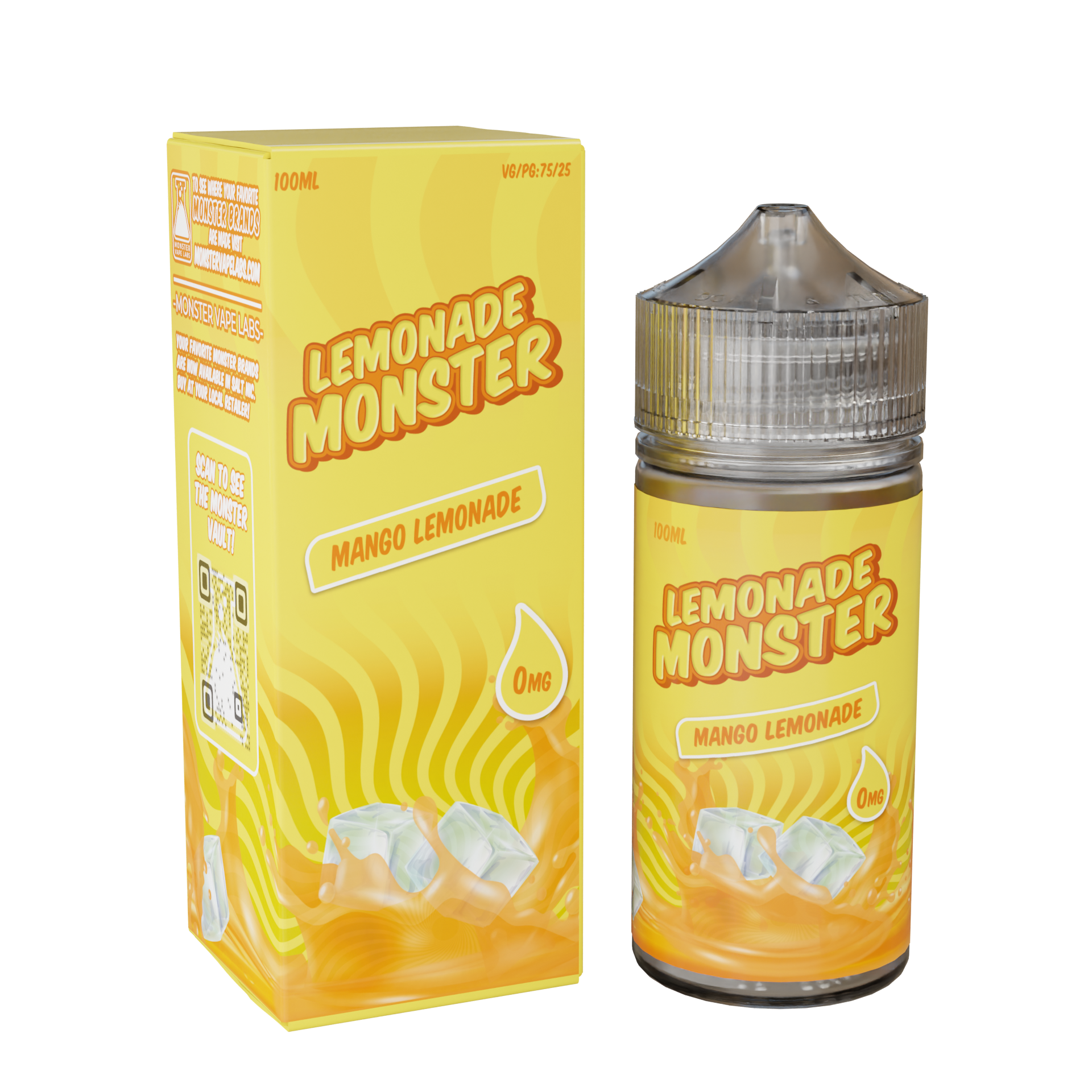 Best Deal Lemonade Monster 100mL Vape Juice - Mango Lemonade