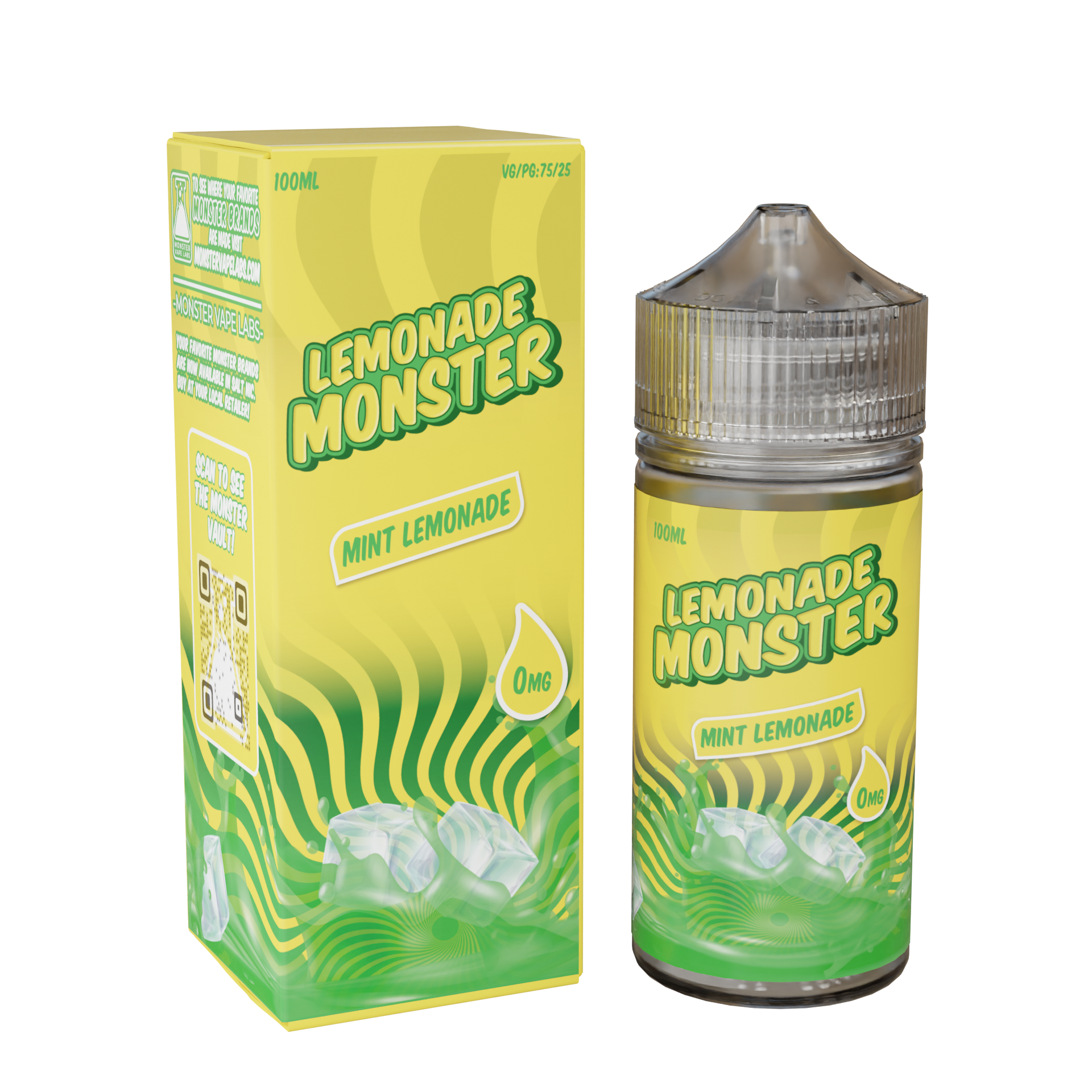 Best Deal Lemonade Monster 100mL Vape Juice - Mint Lemonade