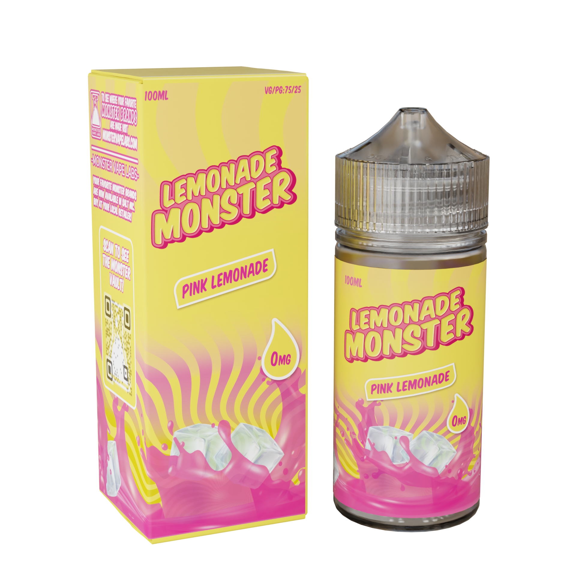 Best Deal Lemonade Monster 100mL Vape Juice - Pink Lemonade