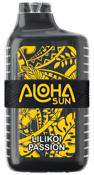 Best Deal Aloha Sun 7000 Puffs Disposable Vape 10 Pack 15mL Lilikoi Passion