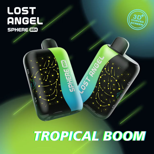 Best Deal Lost Angel Sphere 35,000 Disposable Vape - Tropical Boom