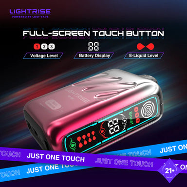 Lost Vape Lightrise TB 18K Disposable Full Screen Touch Button