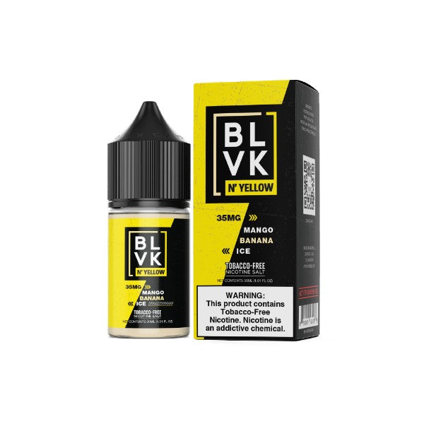 BLVK N’ Yellow Salt Vape Mango Banana ice