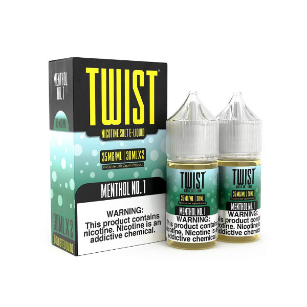 Best Deal Lemon Twist Salt Vape Juice 60ML - Menthol No.1