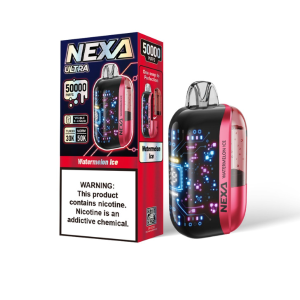 Best Deal Nexa Ultra 50,000 Puffs Disposable Vape 20mL - Watermelon Ice