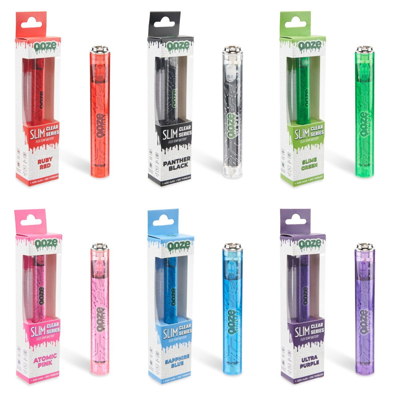 Ooze Slim Clear Series Battery