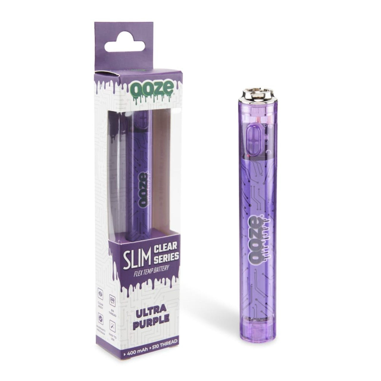 Ooze Slim Clear Series Battery