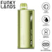 Best Deal Funky Lands Ti7000 Puffs Disposable Vape 17mL Orange Starfruit Kiwi Ice