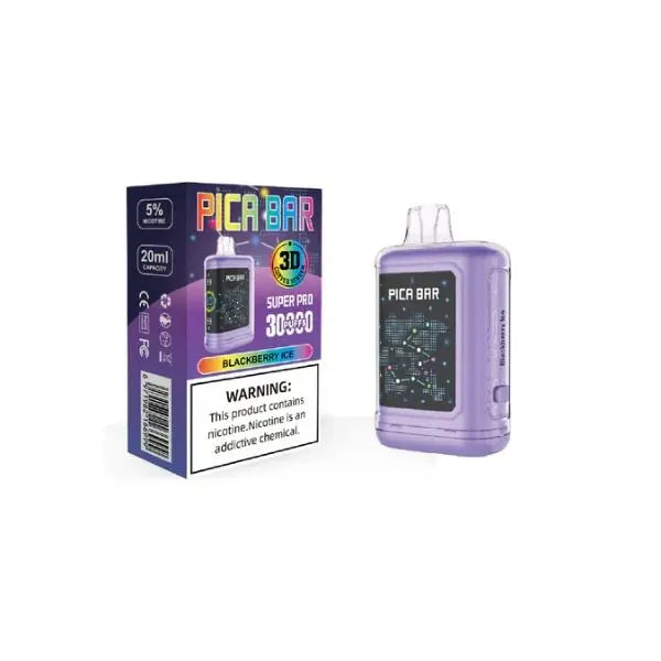 PICA BAR Super Pro 30,000 Puffs Disposable Blackberry Ice