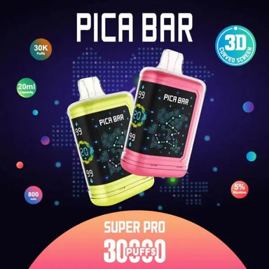 PICA BAR Super Pro 30,000 Puffs Disposable