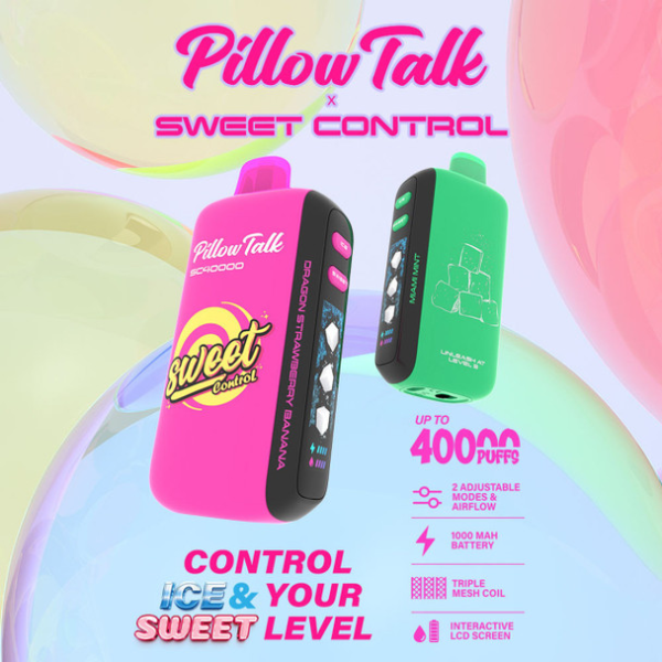 Best Deal Pillow Talk Sweet Control SC40000 Disposable Vape 20mL 