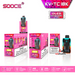 Best Deal SOOCE KV-TC18K Disposable Vape Pink Lemon Ice