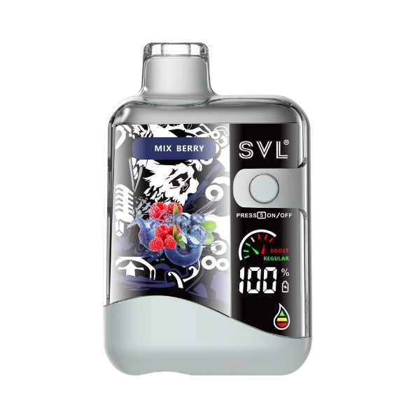 Best Deal SVL BX12000 Disposable Vape 18mL Mix Berry