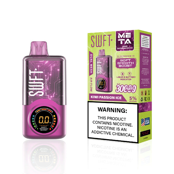 Best Deal SWFT META 30000 Disposable Vape - Kiwi Passion Ice