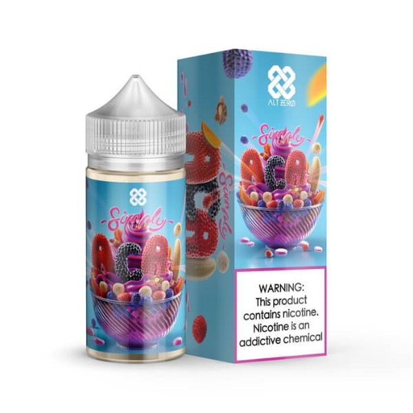 Alt Zero 100ML Vape Juice Best Flavor Simply Acai