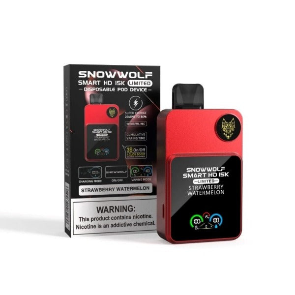 SnowWolf Smart HD 15000 Puffs Disposable Vape 16mL