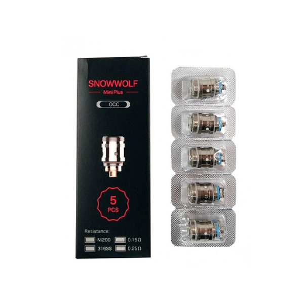 Best Deal SnowWolf Mini Plus Coils 5-Pack