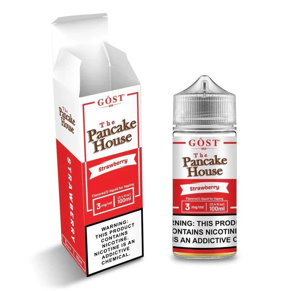 Pancake House 100ML Vape Juice Best Flavors Strawberry