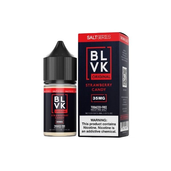 BLVK Unicorn Salt 30mL Vape Juice Strawberry candy