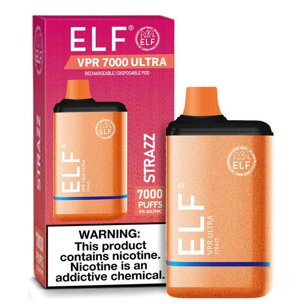 Best Deal ELF VPR Ultra 7000 Puffs Disposable Vape 11mL Strazz